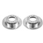 PowerStop JBR1517XPR PowerStop Evolution Performance Drilled, Slotted & Plated Brake Rotor Pair