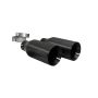 CORSA Performance 21035GNM Corsa 2019-2024 Ram 1500 5.7L Crew Cab w/ 57in or 76in Bed Cat-Back Dual Rr Exit 5in Gun Metal Tips