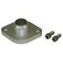 Moroso 63474 Chevrolet Big Block/Small Block Water Outlet Filler Neck -20An w/O-Ring - Aluminum