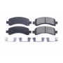 PowerStop 17-974 PowerStop - Z17 Low-Dust Ceramic Brake Pads with Hardware