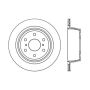 StopTech Drilled Sport Cryo Brake Rotor Left Rear 07-16 Chevy Silverado 1500