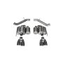 CORSA Performance 14478 Corsa 2016-2019 Cadillac ATS-V 3.6T 4in Polished Sport Axle-Back Exhaust