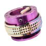 NRG Quick Release Kit - Pyramid Edition - Purple Body / Neochrome Pyramid Ring