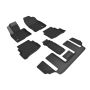 3D MAXpider L1MZ07601509 20-23 Mazda Cx-9 6-Seat W/O R2 Console Kagu Black R1 R2 R3