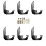 Westin 27-1545 2004-2010 Dodge/Chrysler Durango Running Board Mount Kit - Black