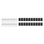 QUICKCAR RACING PRODUCTS QRP57-525-20 Ring Terminal 1/4in 4 Ga w/Heat Shrink 20pk