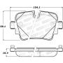 Stoptech 308.17520 Street Brake Pads - Front