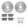 Dynamic Friction 6512-01038 Rotor Kit