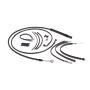 Burly Brand B30-1246 Control Kit 14in Grla Blk