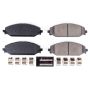 PowerStop Z23-2179 PowerStop - Z23 Daily Driver Carbon-Fiber Ceramic Brake Pads with Hardware Kit