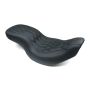 Mustang Motorcycle 75397 Mustang 14-21 Indian Chieftain,Chief,Roadmaster,Vt Wide Tripper 1PC Seat w/Diamond Stitch - Black