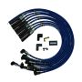 Moroso 73667 Chevrolet Big Block Ignition Wire Set - Ultra 40 - Unsleeved - Non-HEI - Over Valve - Blue