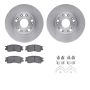 Dynamic Friction 6512-75037 Rotor Kit