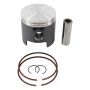 Vertex Pistons 23614200 Vertex Piston 95-13 Kawasaki KX 100 100cc +2mm Cast Big Bore Piston Kit 107cc.