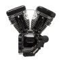 S&S Cycle 310-0835A 07-16 Touring Models T124 Black Edition Longblock Engine - 640 GE Cams