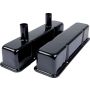 ALLSTAR PERFORMANCE ALL26147 Valve Covers SBC Steel Black w/Tubes