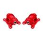 BMR 98-02 Chevrolet Camaro Motor Mount Kit (Steel) w/ Poly Bushings - Red