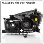 SPYDER 9042850 xTune 06-08 Toyota RAV4 OEM Style Headlights - Black (HD-JH-TRAV06-AM-BK)