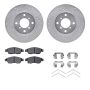 Dynamic Friction 7512-01003 Rotor Kit