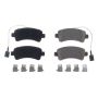 PowerStop 17-1840 PowerStop - Z17 Low-Dust Ceramic Brake Pads with Hardware