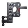 GEN-Y Hitch GH-1026 Gen-Y The Boss Torsion-Flex 2in Shank 10in Drop 10K Hitch w/GH-031 Dual-Ball/GH-032 Pintle Lock