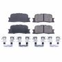 PowerStop 17-885 PowerStop - Z17 Low-Dust Ceramic Brake Pads with Hardware