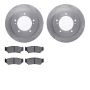 Dynamic Friction 6502-47278 Rotor Kit