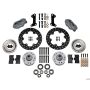 Wilwood 140-1017-BD Forged Dynalite Front Drag Kit Drilled Rotor 67-69 Camaro 64-72 Nova Chevelle
