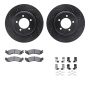 Dynamic Friction 8212-54008 Rotor Kit