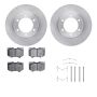 Dynamic Friction 6212-76001 Rotor Kit