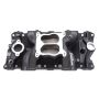 EDELBROCK EDE26013 SBC Performer Air Gap Manifold - 262-400 Black