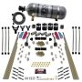 Nitrous Express 93106-12 8 CYL DRY DIRECT PORT, DUAL STAGE, 4 SOLENOIDS, W/ COMPOSITE BOTTLE (200-600HP)