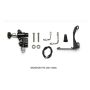 Wilwood 260-14248 Tandem Remote Master Cylinder Mounting Bracket L/H Kit w/ Prop Valve