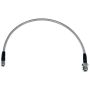 Wilwood 220-6861 20in OAL Flexline -3 Hose w/st 10mm Bubble Flare