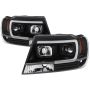 SPYDER 5085221 Light Bar Projector Headlights - Version 2 - Black