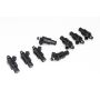 DeatschWerks Universal 550cc Low Impedance 11mm Upper Injector - Set of 8