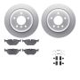 Dynamic Friction 4612-31017 Rotor Kit