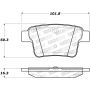 Stoptech 308.10710 Street Brake Pads