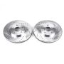 PowerStop JBR923XPR PowerStop Evolution Performance Drilled, Slotted & Plated Brake Rotor Pair