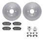 Dynamic Friction 6512-58031 Rotor Kit