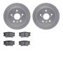 Dynamic Friction 4502-76186 Rotor Kit