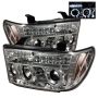 SPYDER 5012036 Projector Headlights - Eliminates AFS function - LED Halo - Chrome