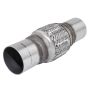 FORTLUFT 4401080 Exhaust Flex Connector with Extension Pipes 2.00''x4.00''x8.00'' Stainless Steel