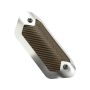 Design Engineering 902458 Flexible Pipe Shield, 3.5in x 6.5in, Titanium