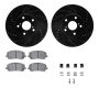 Dynamic Friction 8512-76131 Rotor Kit
