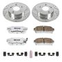 PowerStop K1169-26 Z26 Street Performance Ceramic Brake Pad and Drilled & Slotted Rotor Kit