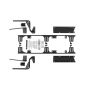 ARB 3750010 Jl4D Roof Rack Fit Kit