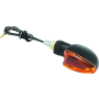 BikeMaster 266011 Ministalk Marker Light V-Shape - Black/Amber