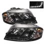 SPYDER 5008510 Projector Headlights - DRL - Black