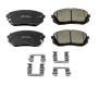 PowerStop 17-1803 PowerStop - Z17 Low-Dust Ceramic Brake Pads with Hardware